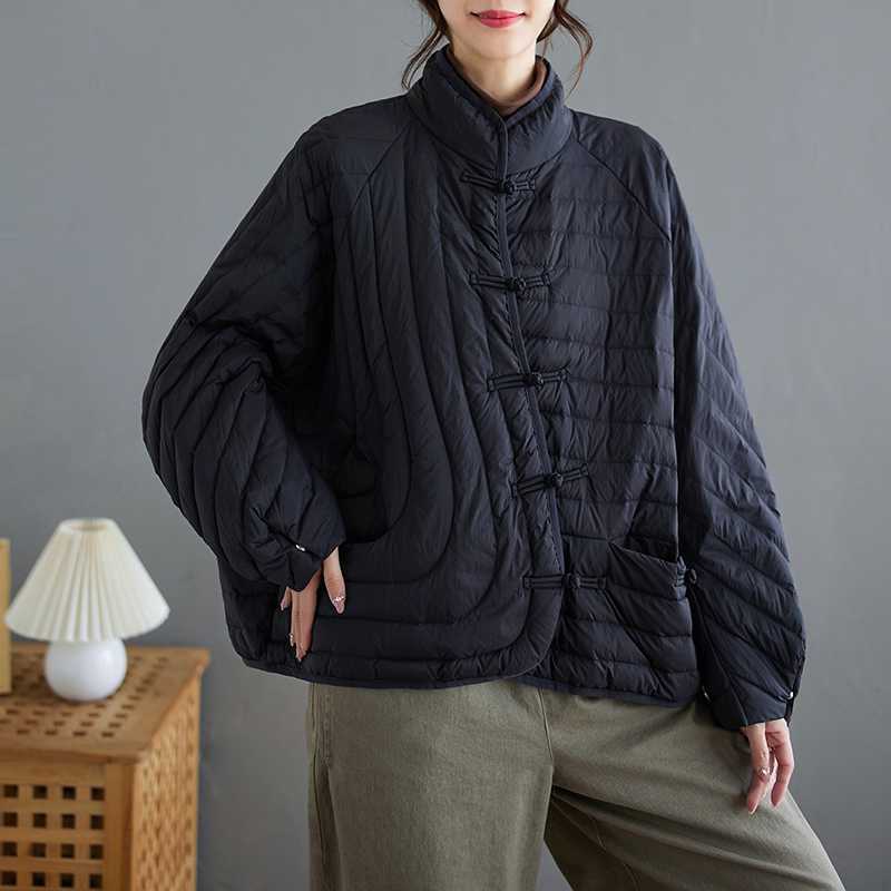 Lightweight Solid Color Cotton Outerwear