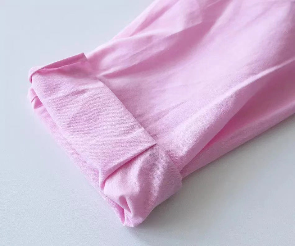 Casual  Loose Wide Legs Two-Pieces Set