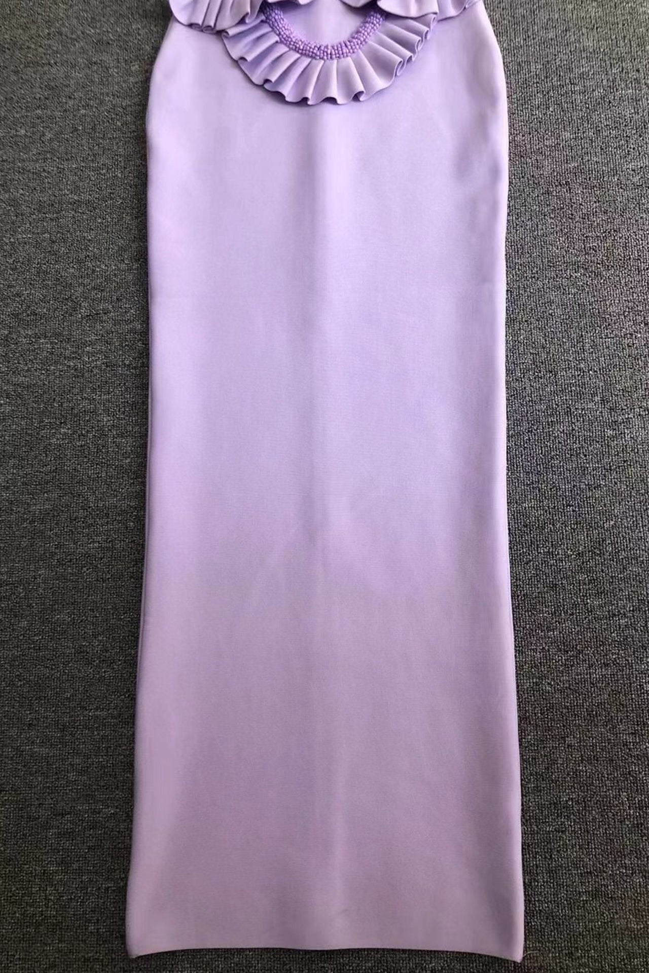 Darcy Strapless Euched Maxi Dress