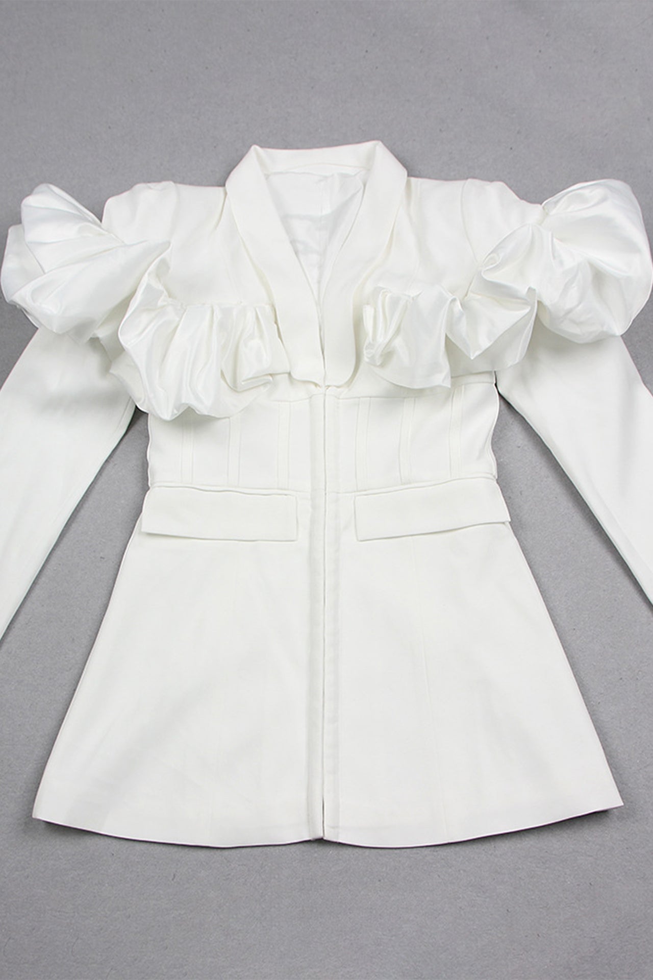 Ariella Deep-V Mini Dress