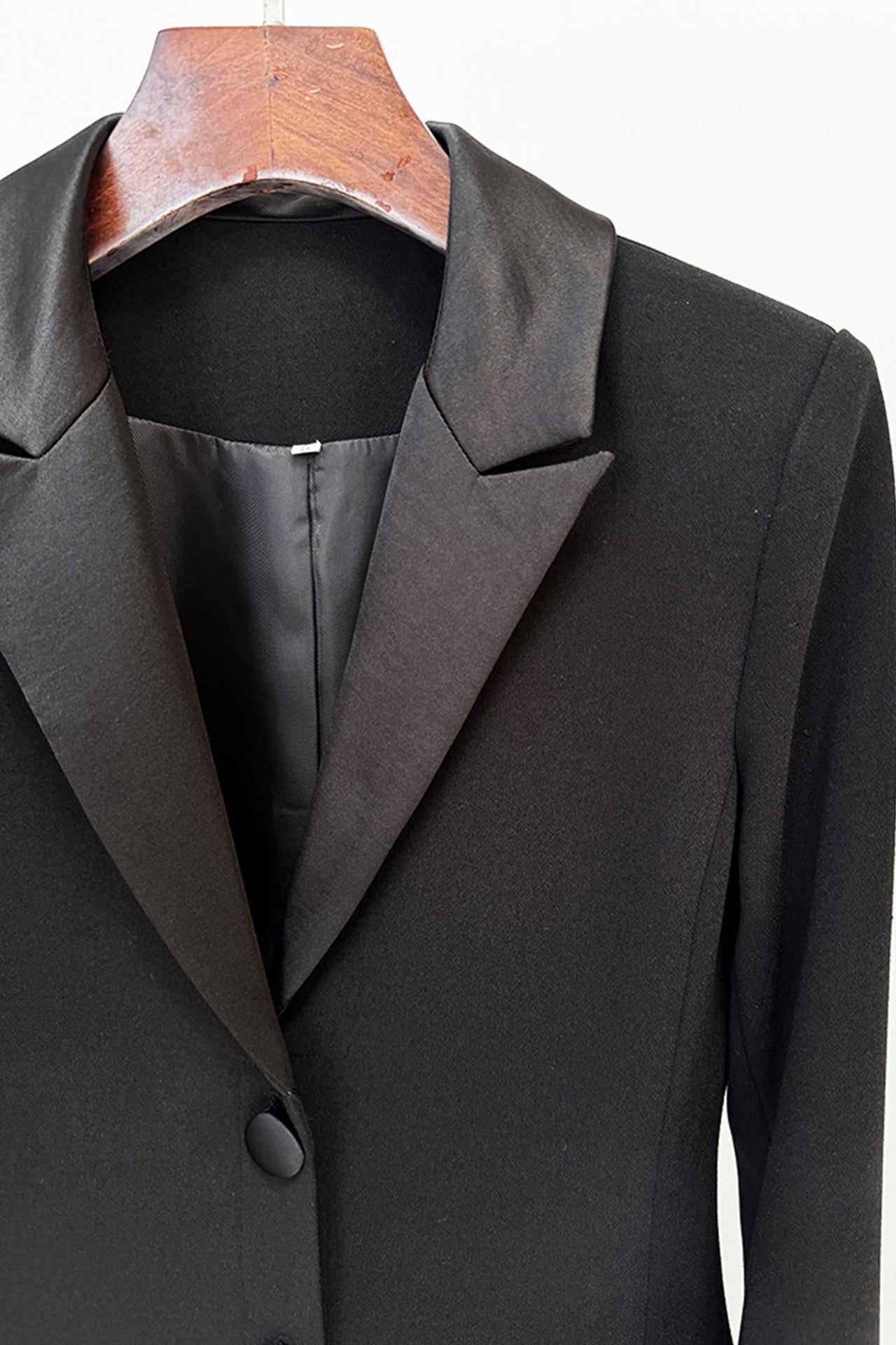 Junita Long Sleeve Blazer Maxi Dress