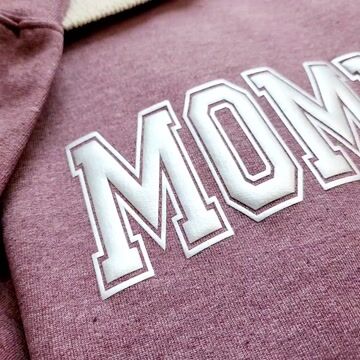 Mama Keepsake Sweatshirt with Puff .LetteringPersonalized Kid Names on Sleeve, Mama Sweater, New Mom Gift