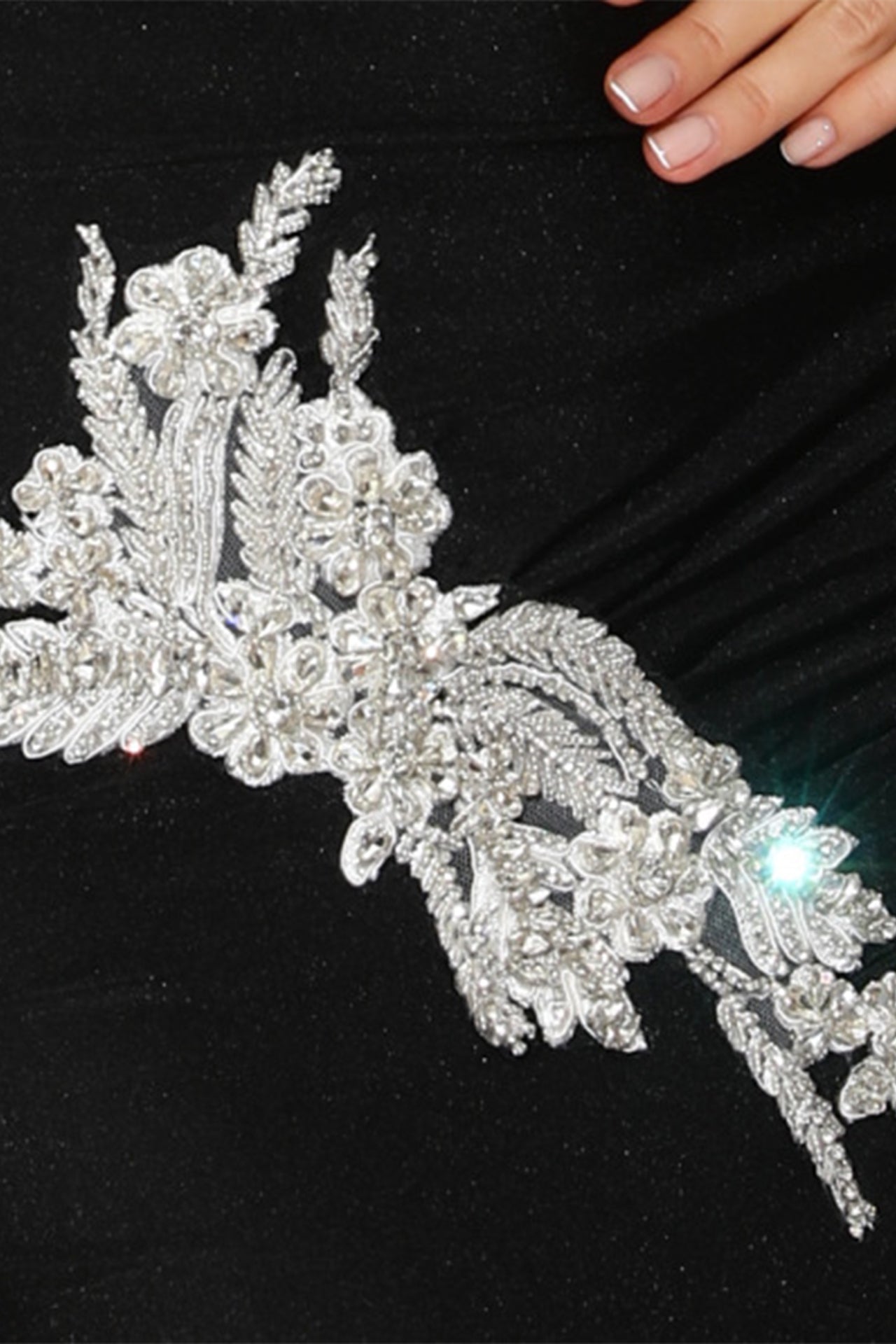 Everly Long Sleeved Bandage Dress In Black