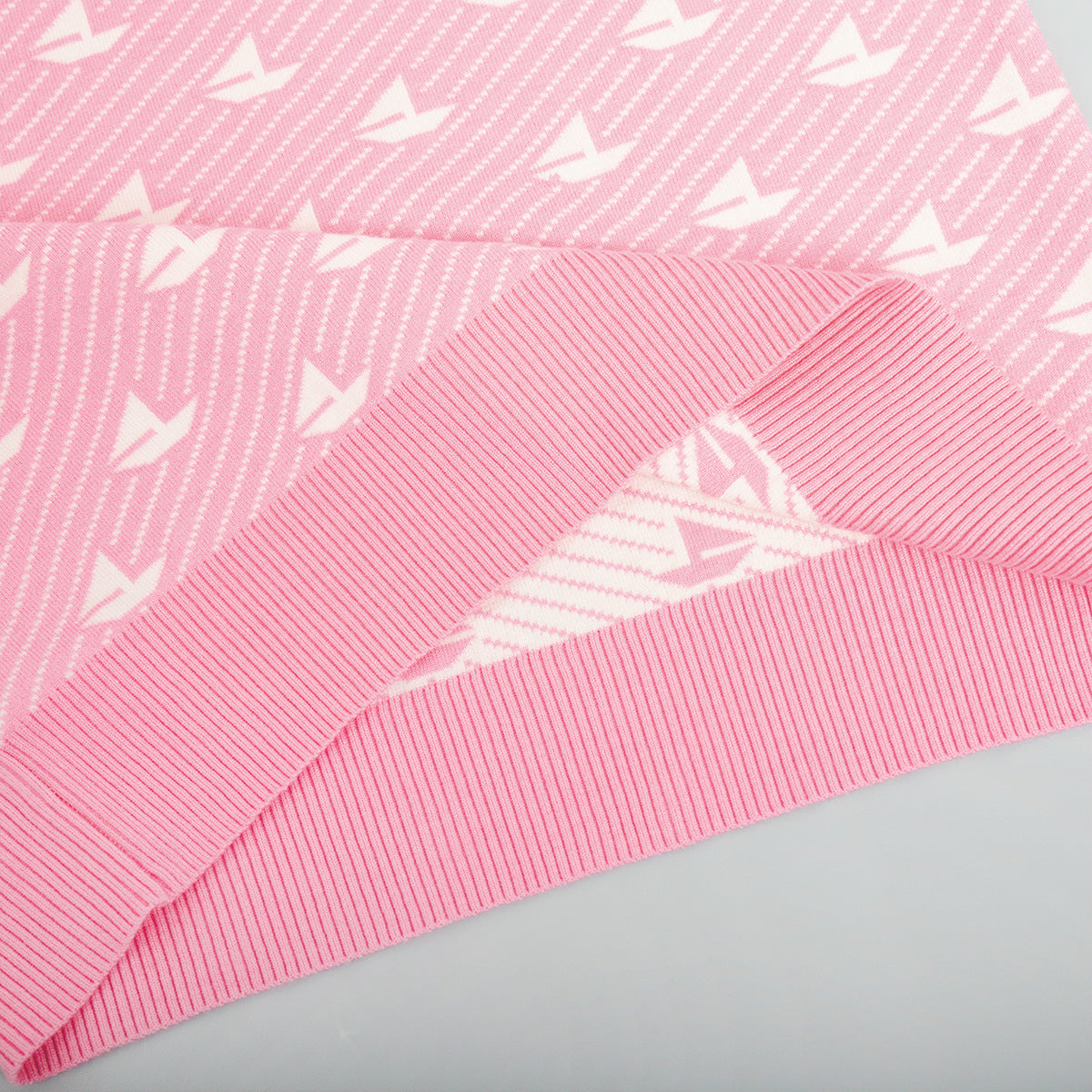 Round neck sailing sweater winter commuter loose knitted pullover women's top