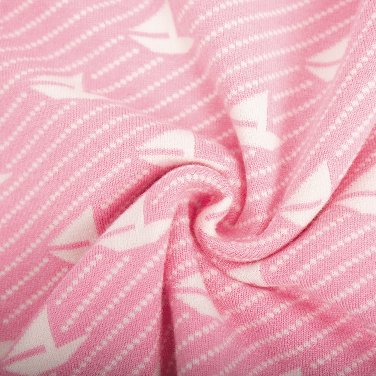 Round neck sailing sweater winter commuter loose knitted pullover women's top