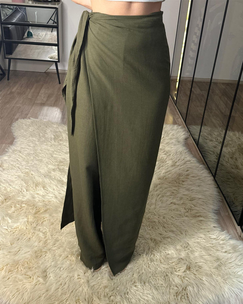 Fashion Comfortable Lace-Up Pants