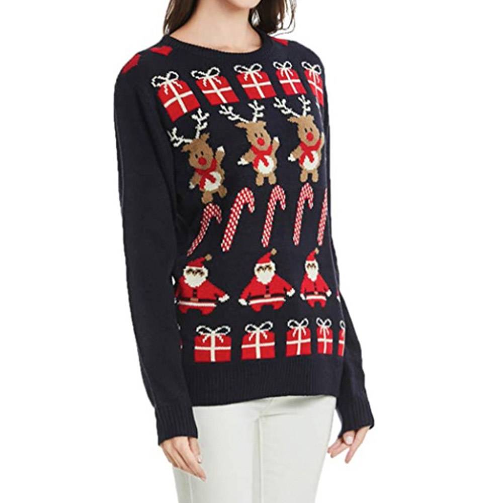 Merry Christmas Sweater | Long Sleeve Women's Sweater