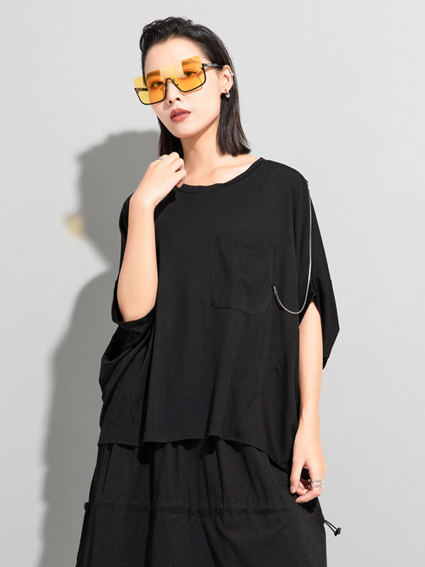 Comfortable and Breathable Batwing Sleeve Top