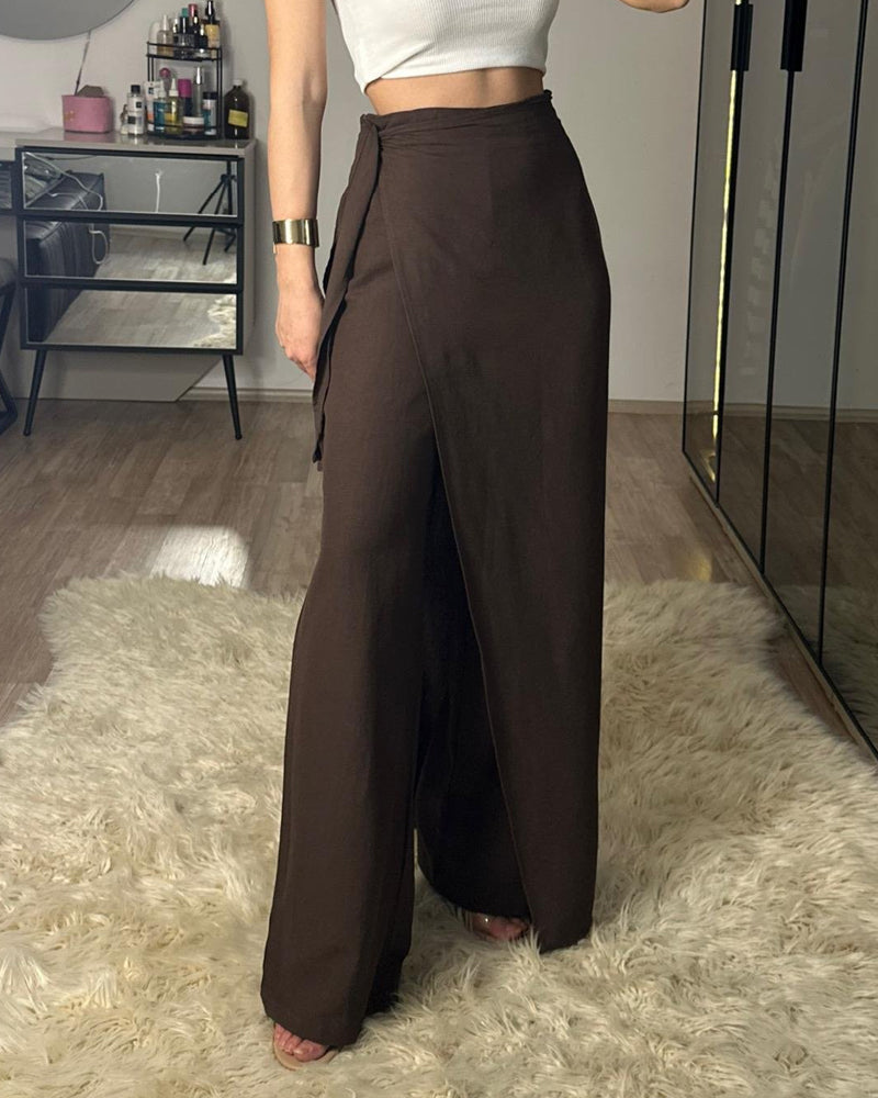 Fashion Comfortable Lace-Up Pants