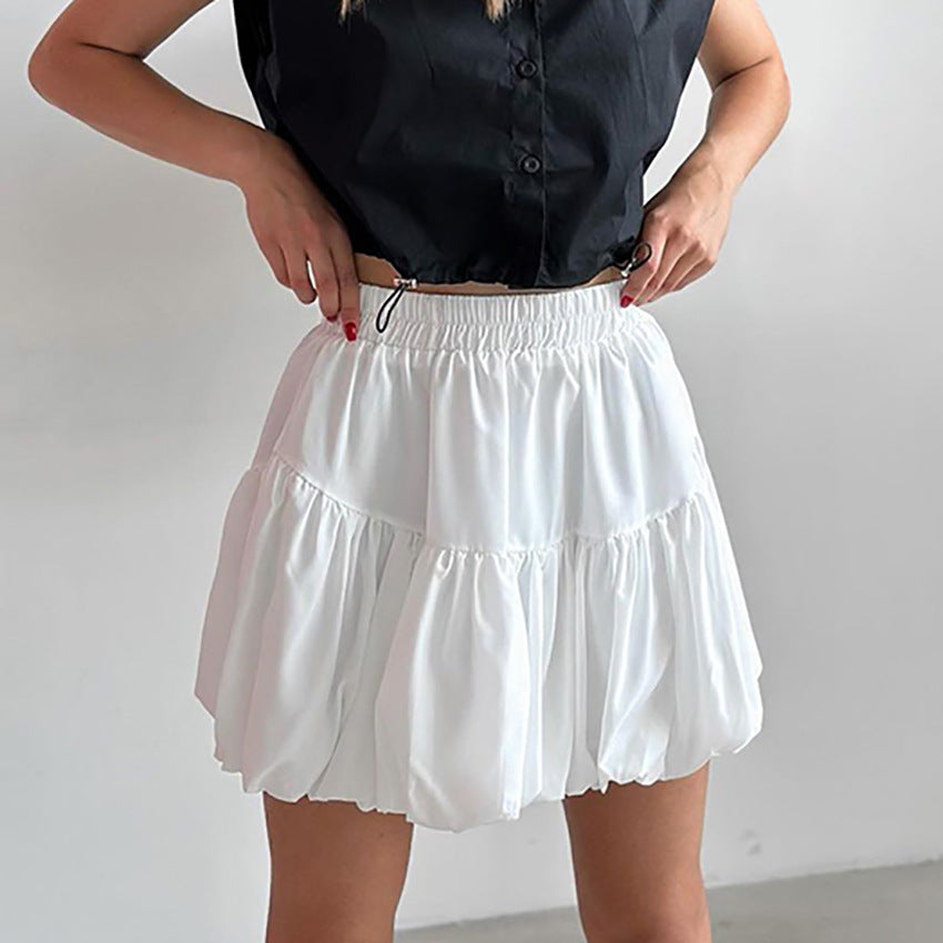 Sweet Chiffon Puffy Skirt