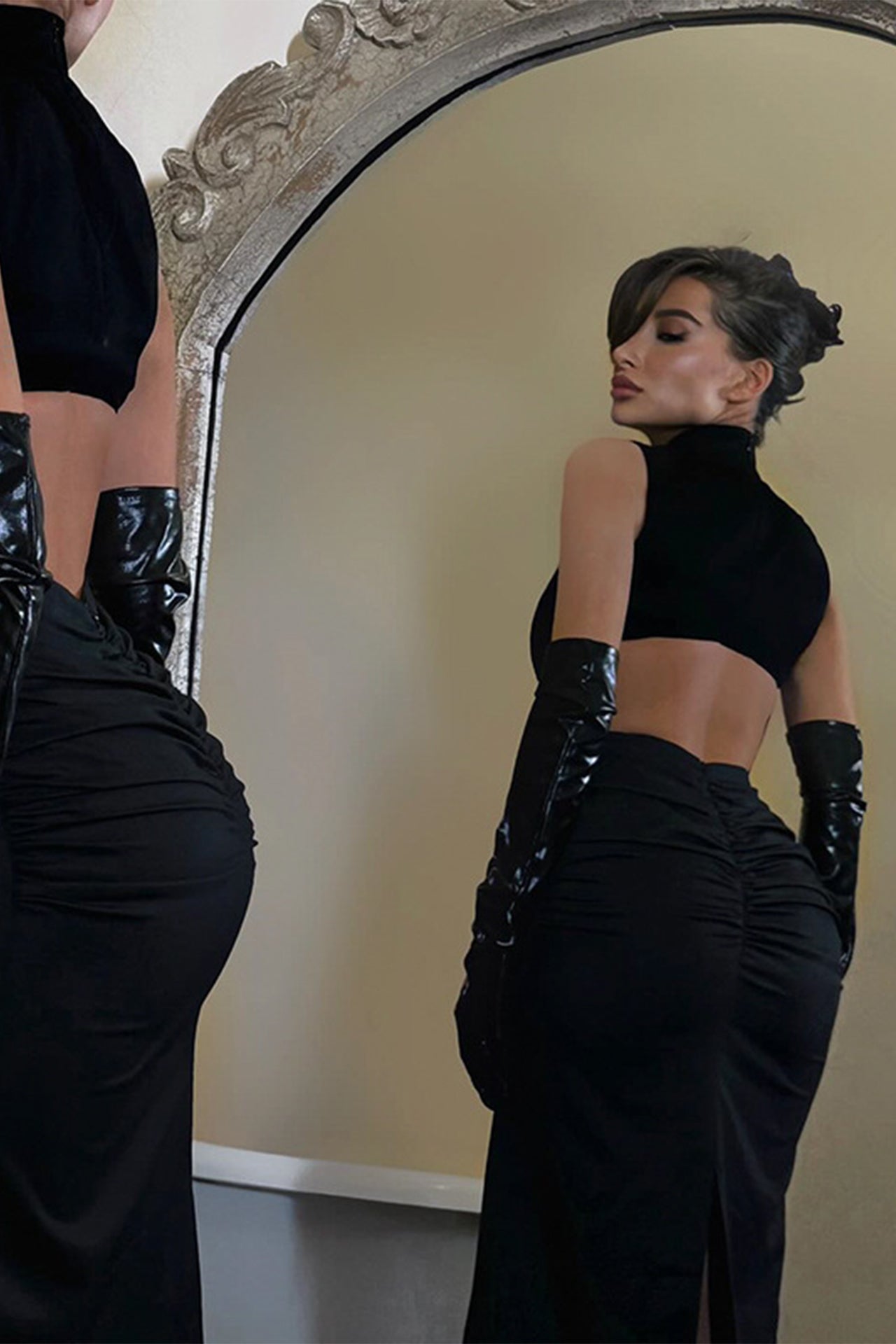 Davina Cut-Out Maxi Dress