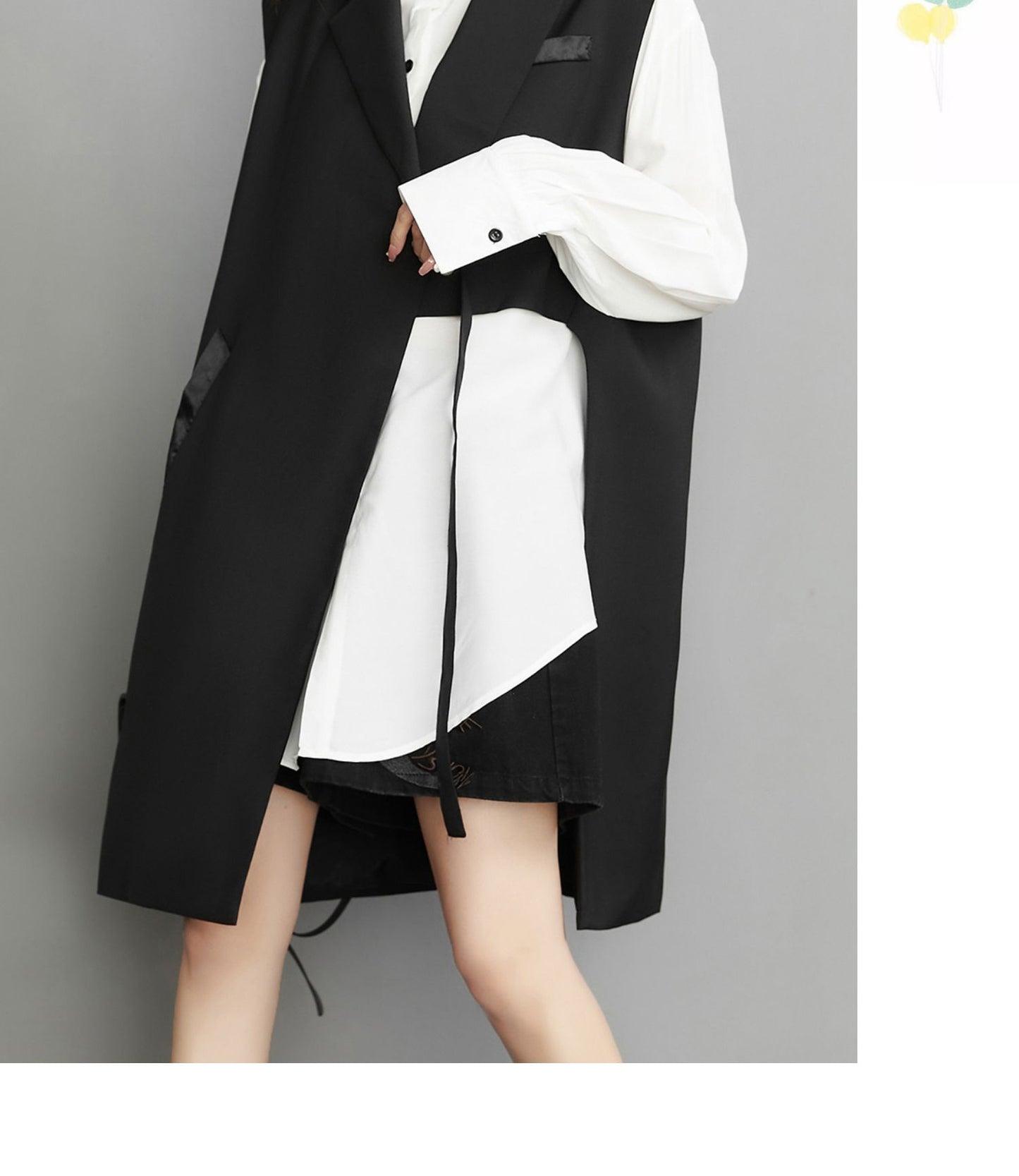 Personalized Black Sleeveless Vest