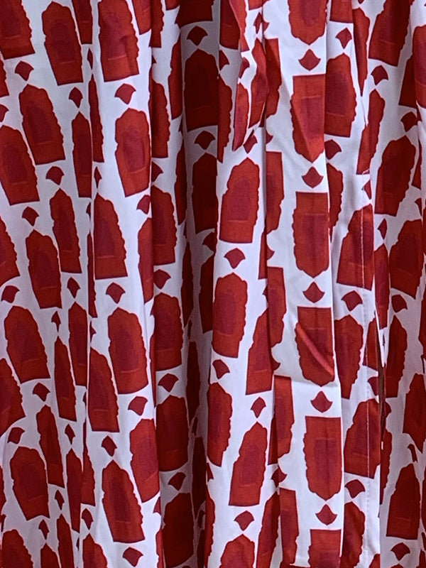 A-Line Loose Pleated Split-Side Tied Waist Halter-Neck Maxi Dresses