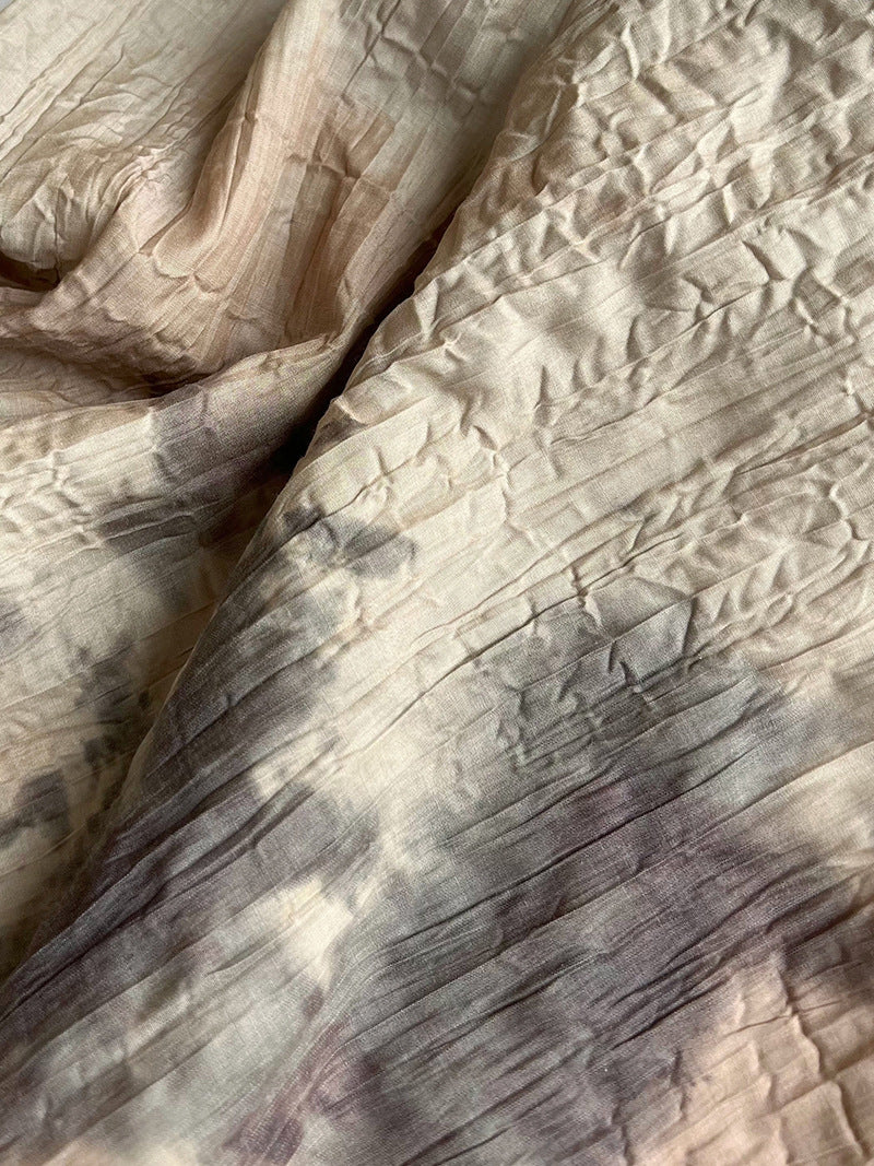 Classic Ink Painting Dye Sleeveless Midi Dress