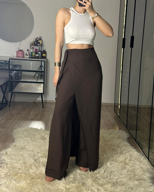 Fashion Comfortable Lace-Up Pants