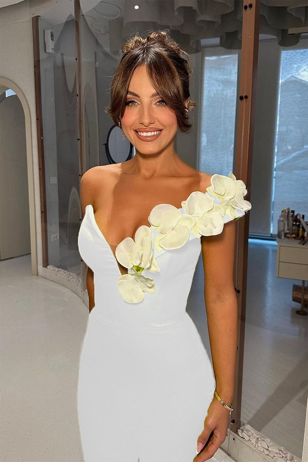 Fiorella One Shoulder Jumpsuit