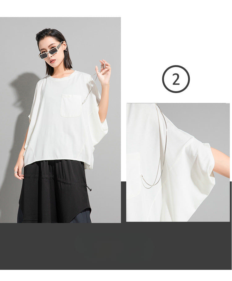 Comfortable and Breathable Batwing Sleeve Top