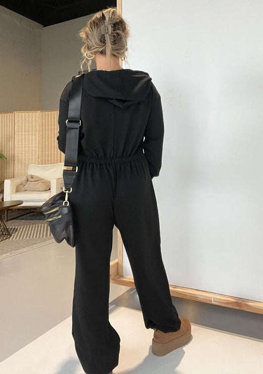 Black Friday Sale 80% OFF - Cozy Days French Terry Jumpsuit 