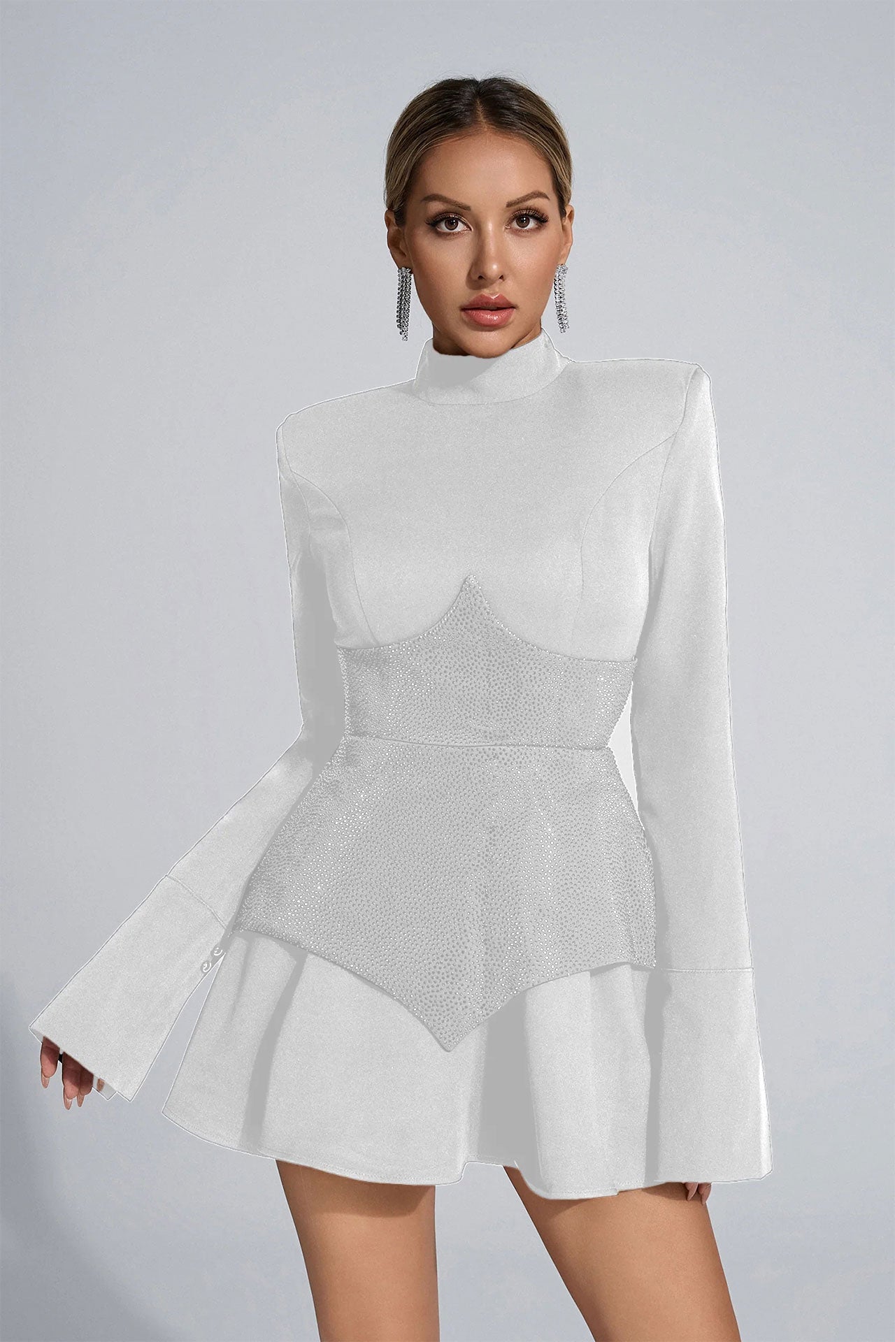 Daphne Long Sleeve Mini Dress