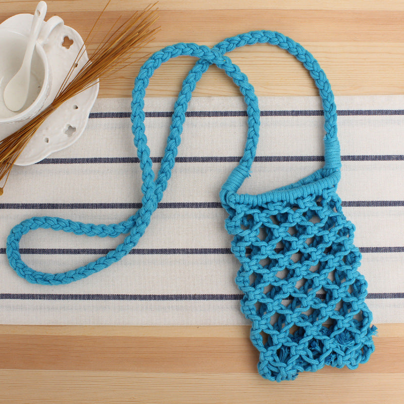 Fashion All-match Popular Woven Shoulder Bag