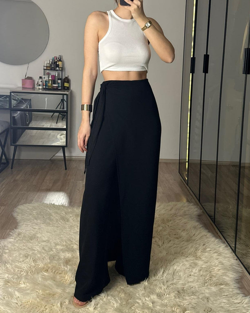 Fashion Comfortable Lace-Up Pants