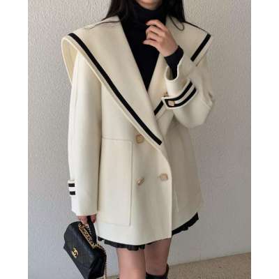 Vintage Faux Cashmere Tweed Button Jacket