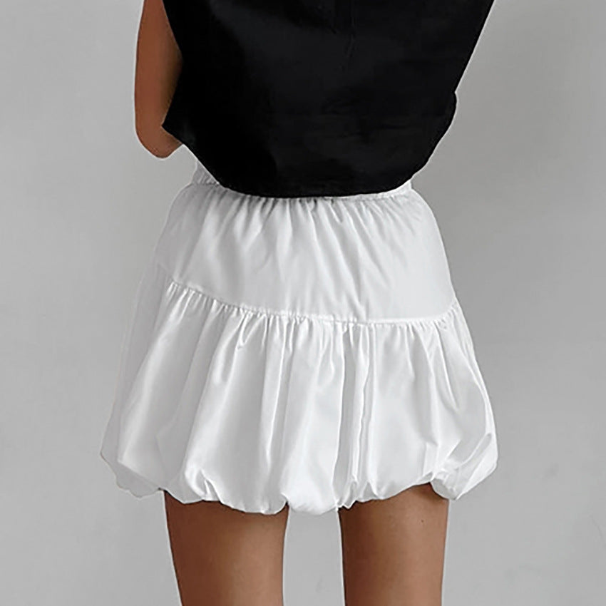 Sweet Chiffon Puffy Skirt