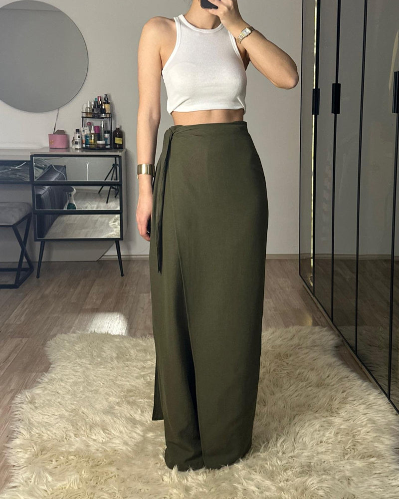 Fashion Comfortable Lace-Up Pants