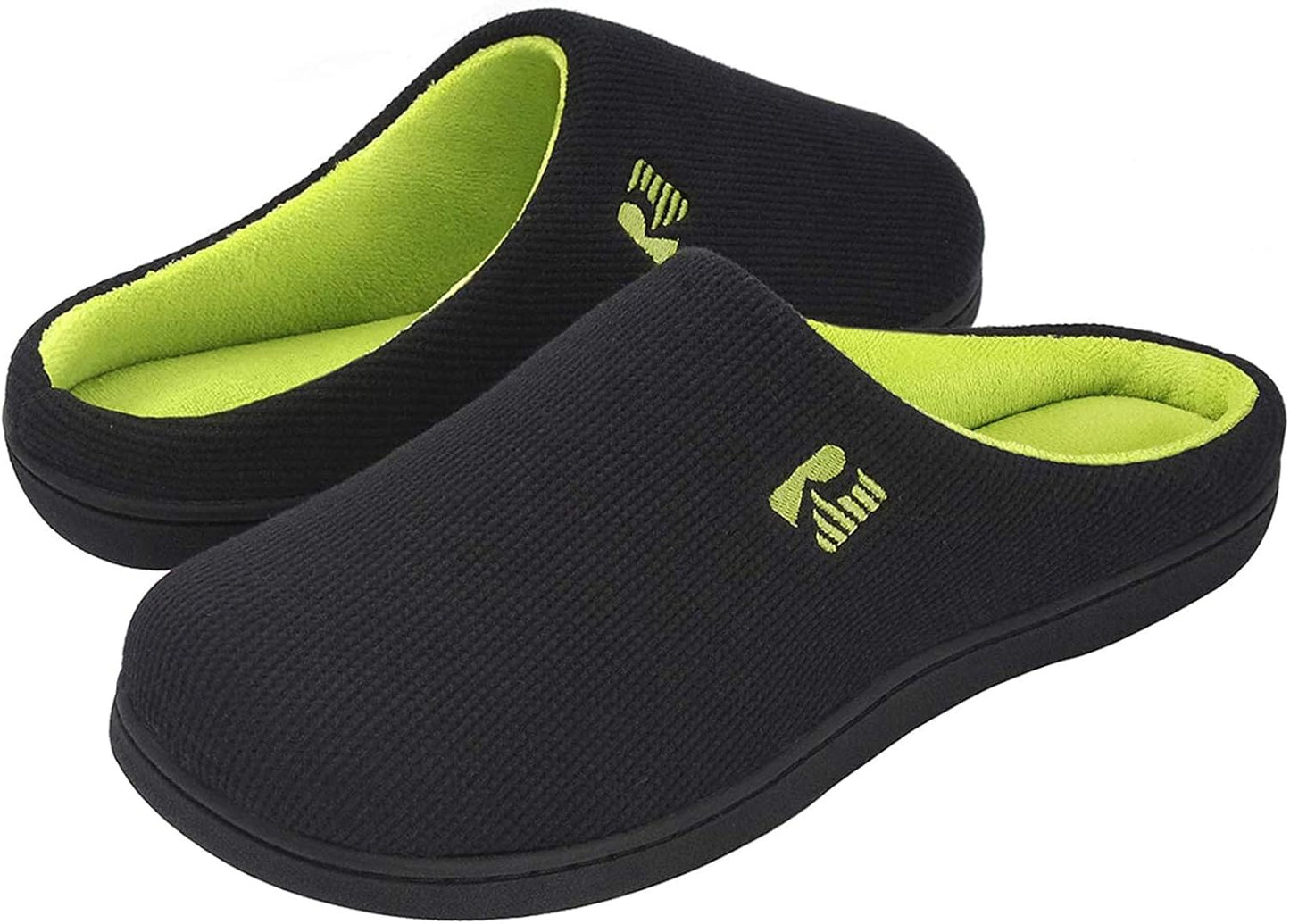 Two-Tone Memory Foam Slipper