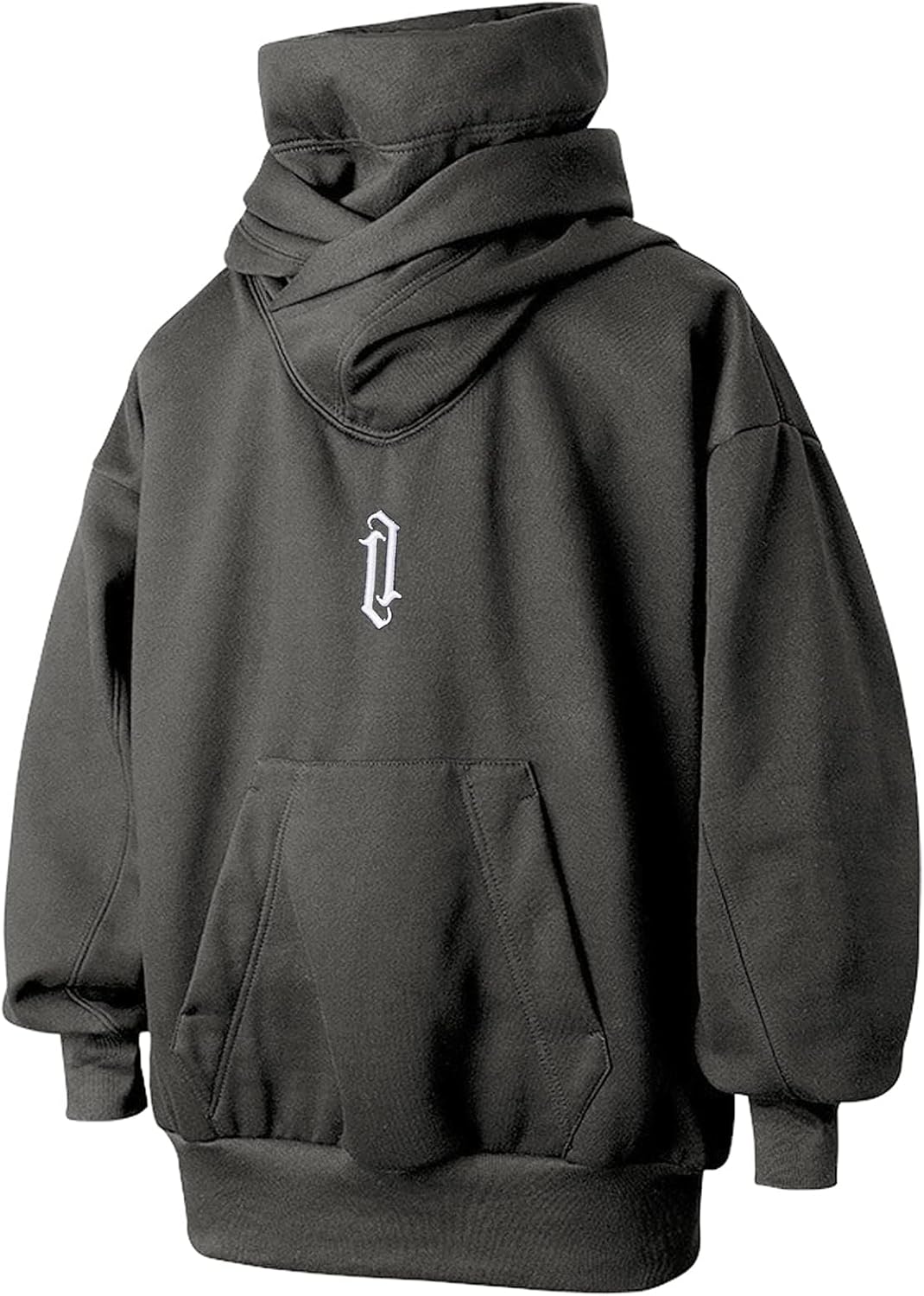 Men's Long Sleeve Fleece Hoodie Lightweight Tech Wear Soft Cotton Pullover Unisex Casual Hooded Sweatshirts