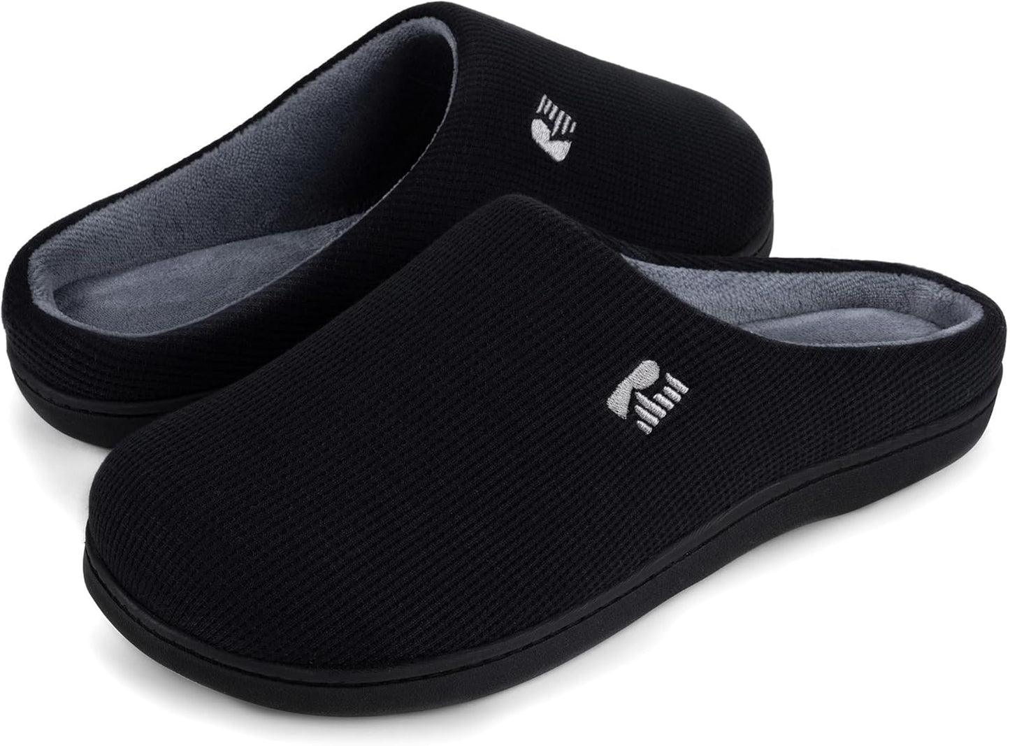 Two-Tone Memory Foam Slipper