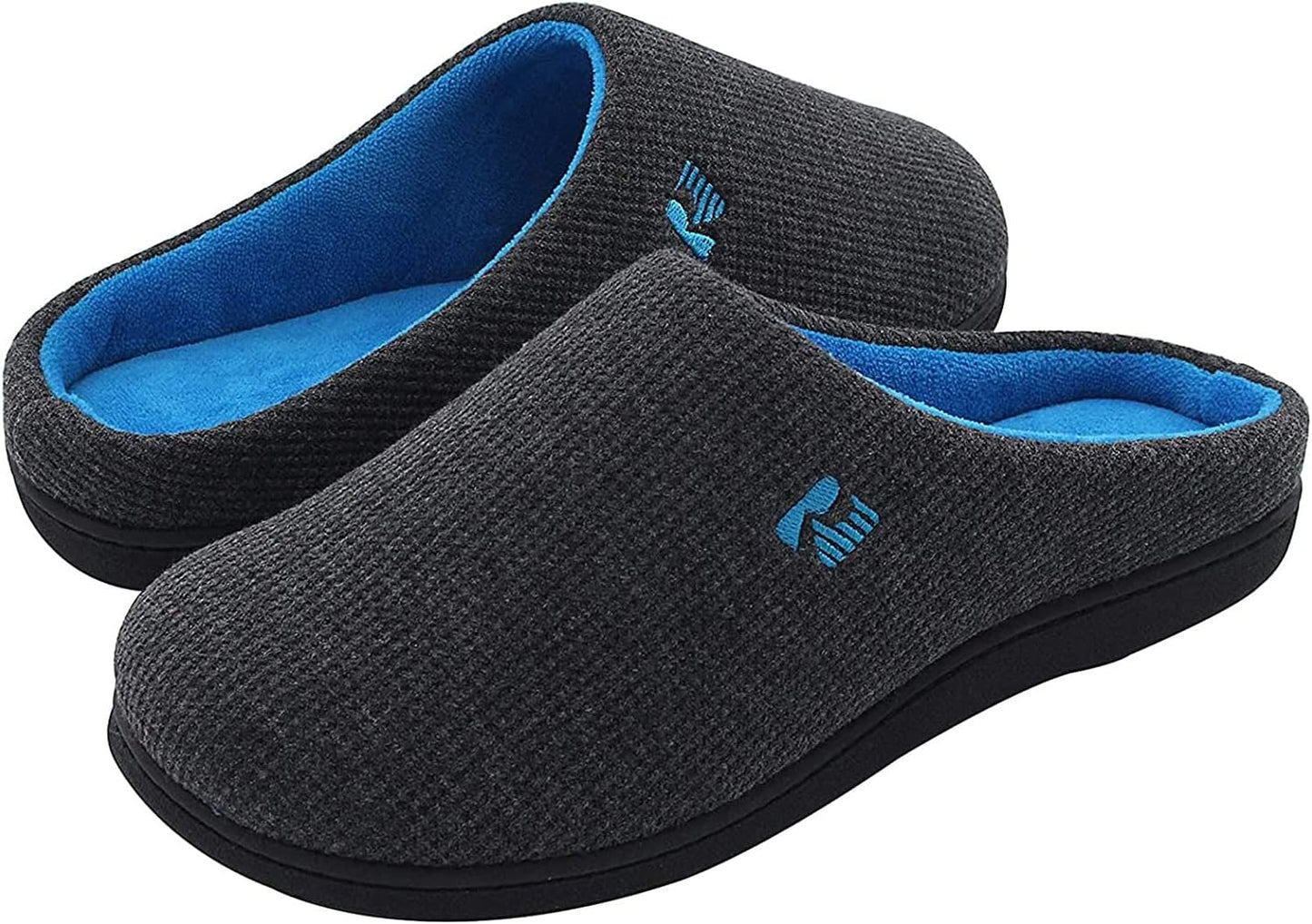 Two-Tone Memory Foam Slipper