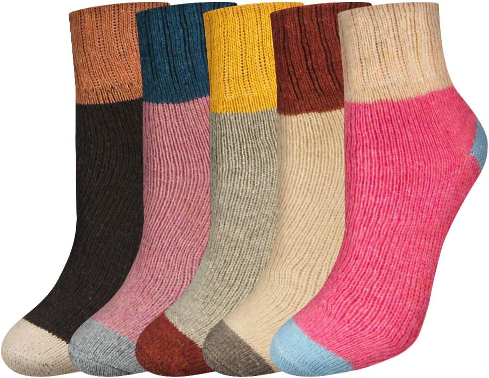 Women’s Winter Wool Socks - Warm, Cozy Christmas Gifts