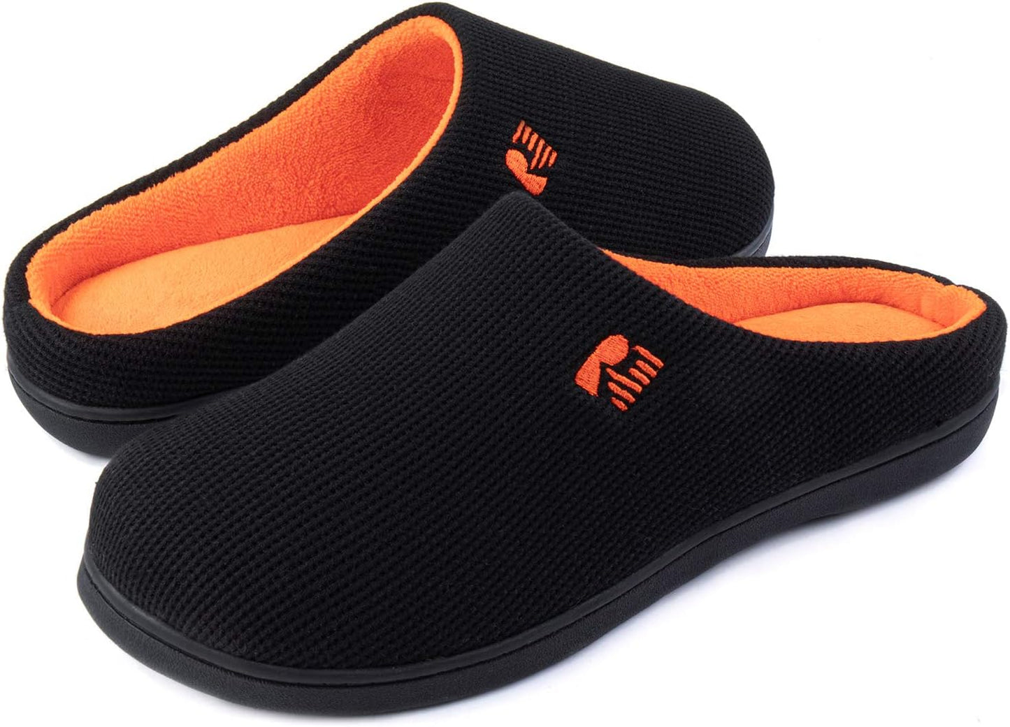 Two-Tone Memory Foam Slipper