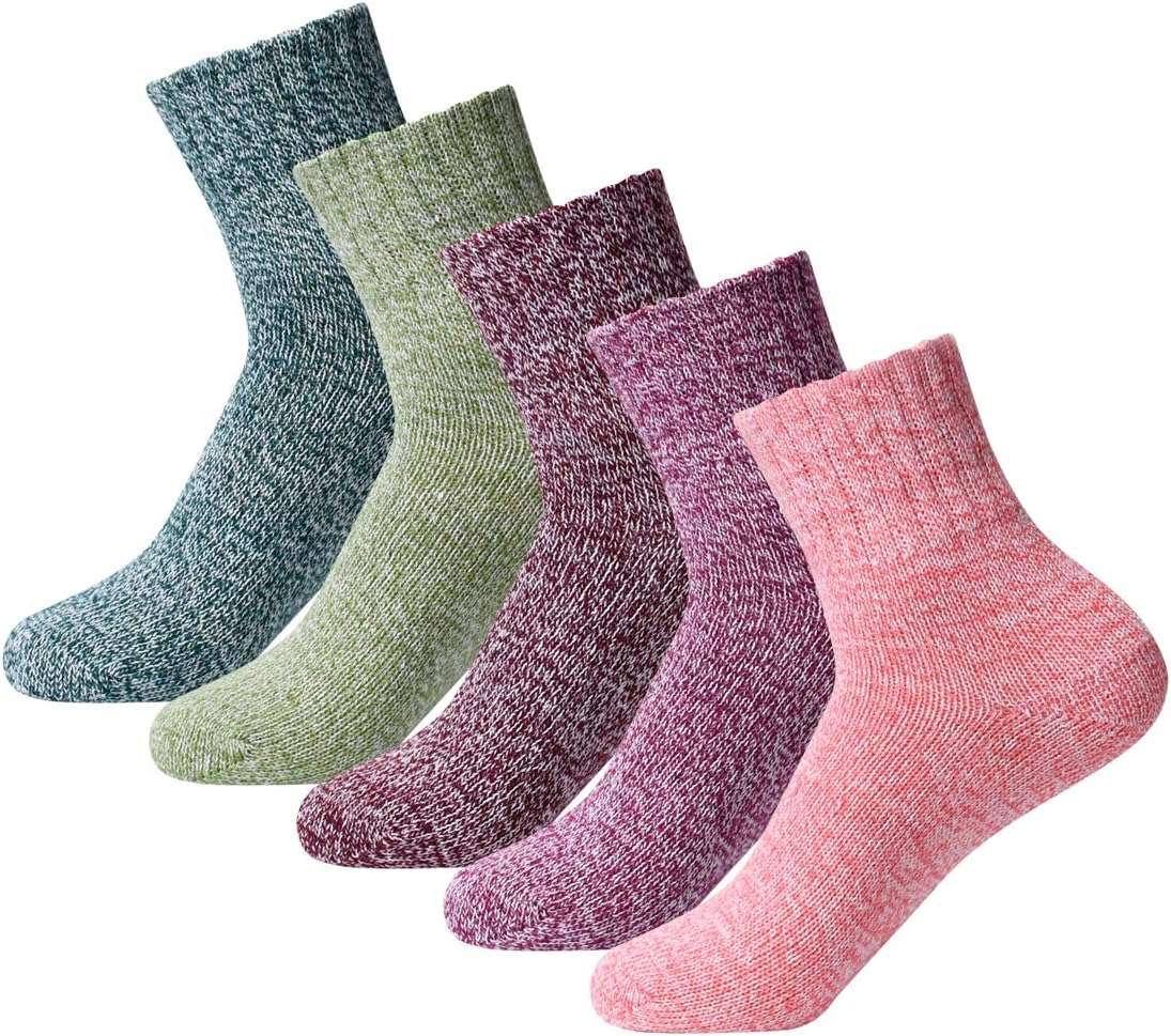 Women’s Winter Wool Socks - Warm, Cozy Christmas Gifts