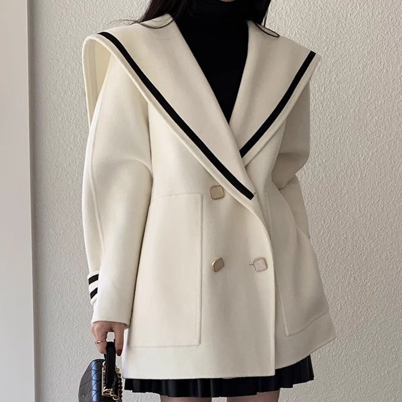 Vintage Faux Cashmere Tweed Button Jacket