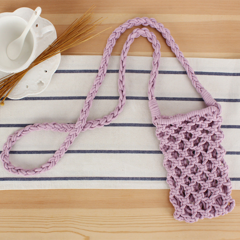 Fashion All-match Popular Woven Shoulder Bag