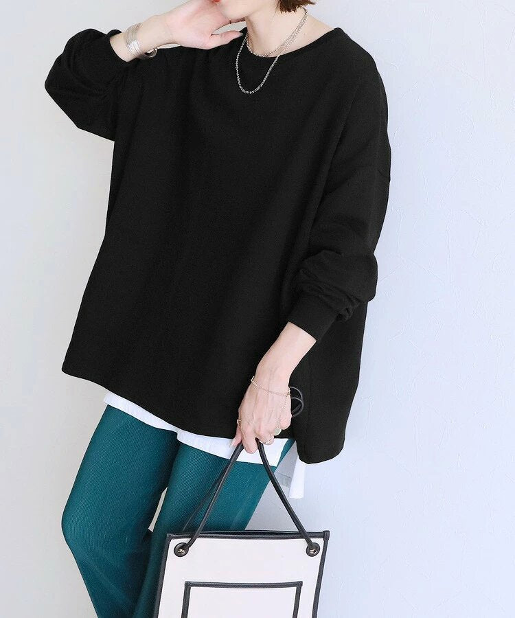 Casual Cotton Long Sleeve Sweatshirt