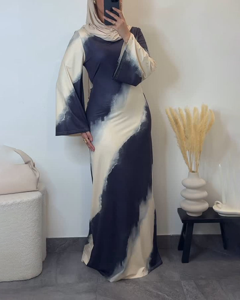 Elegant Gradient Dress