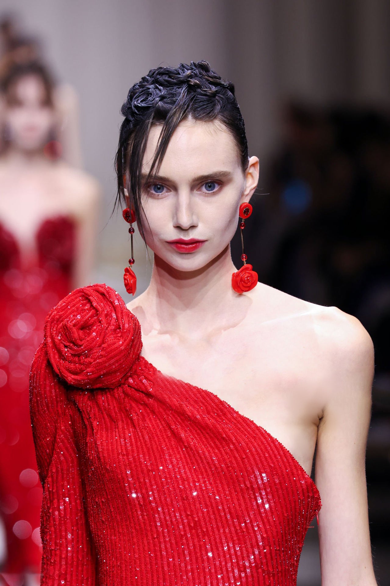 Arya Rose Sequined Maxi Dress