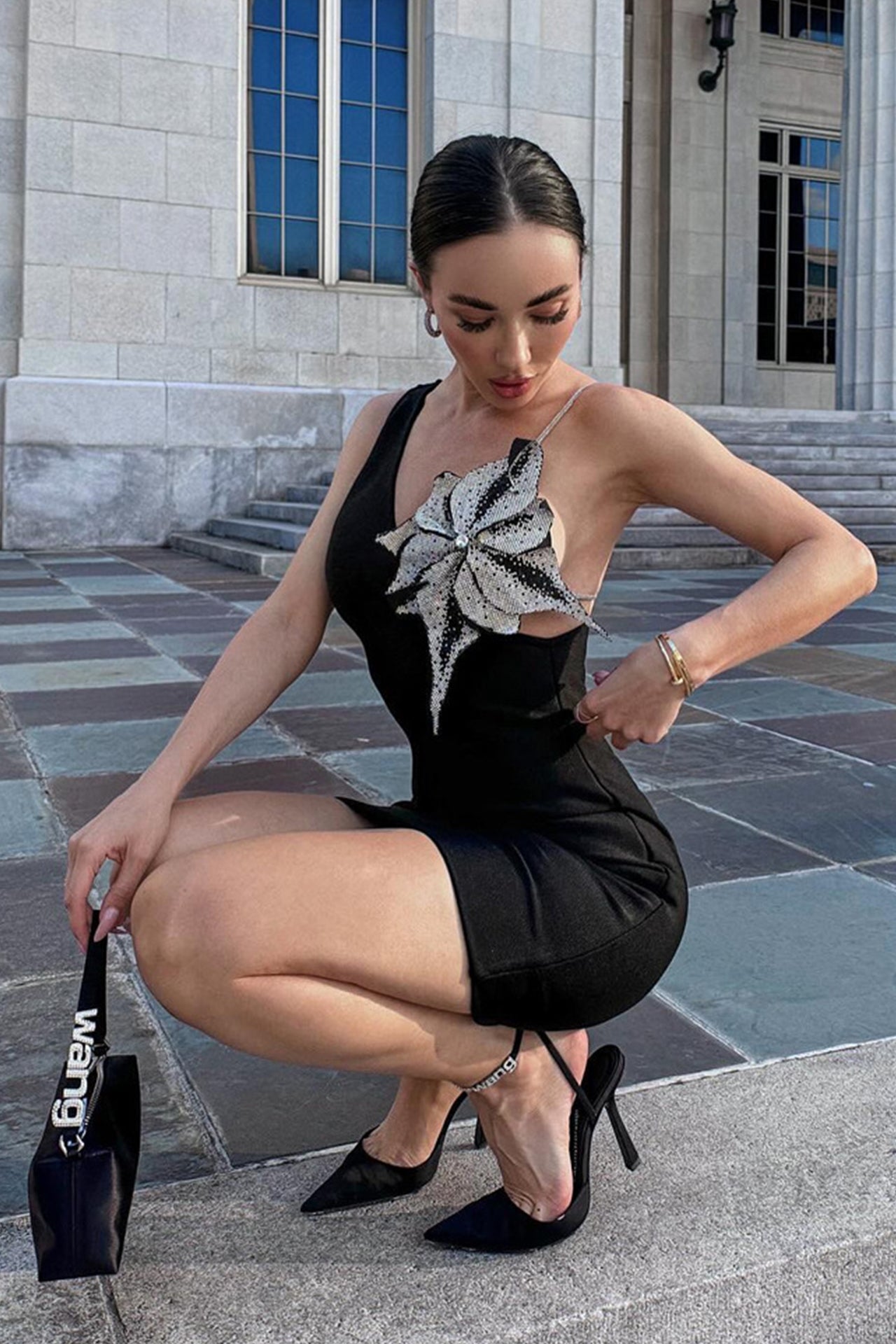 Rosalinda Strap Mini Dress