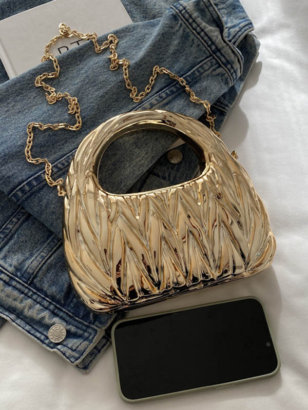 Chains Geometric Crossbody Bags Handbags