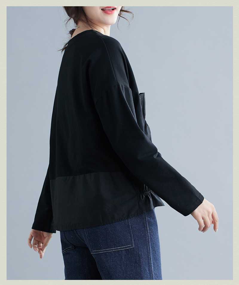 Loose Pleated Short Sleeve Blouse