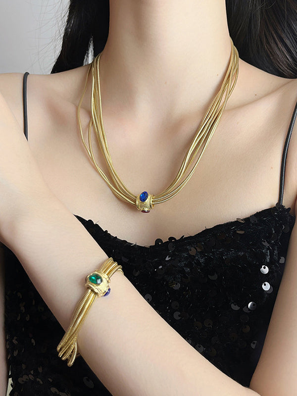 Chains Geometric Necklaces Accessories