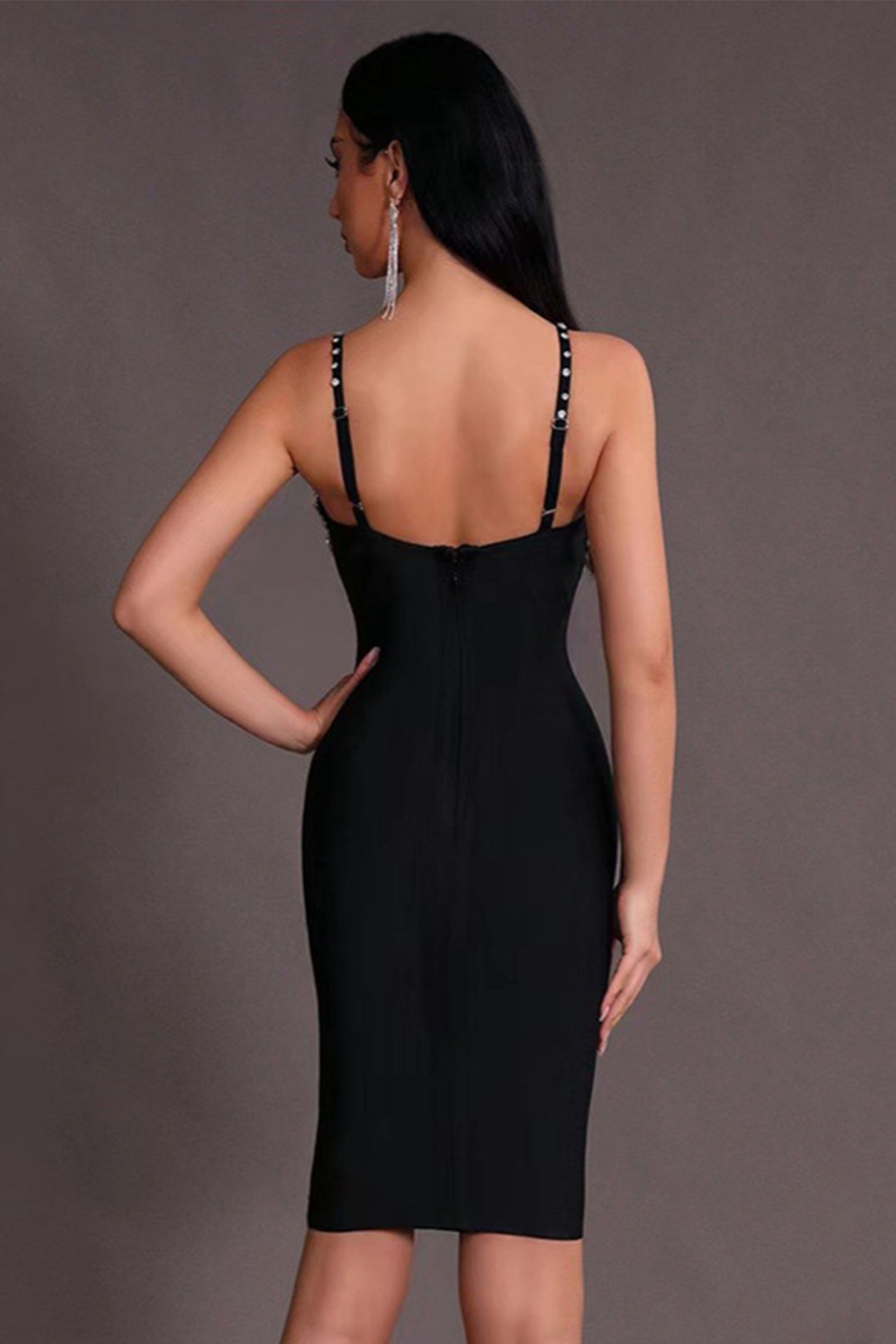 Renata V-Neck Midi Dress