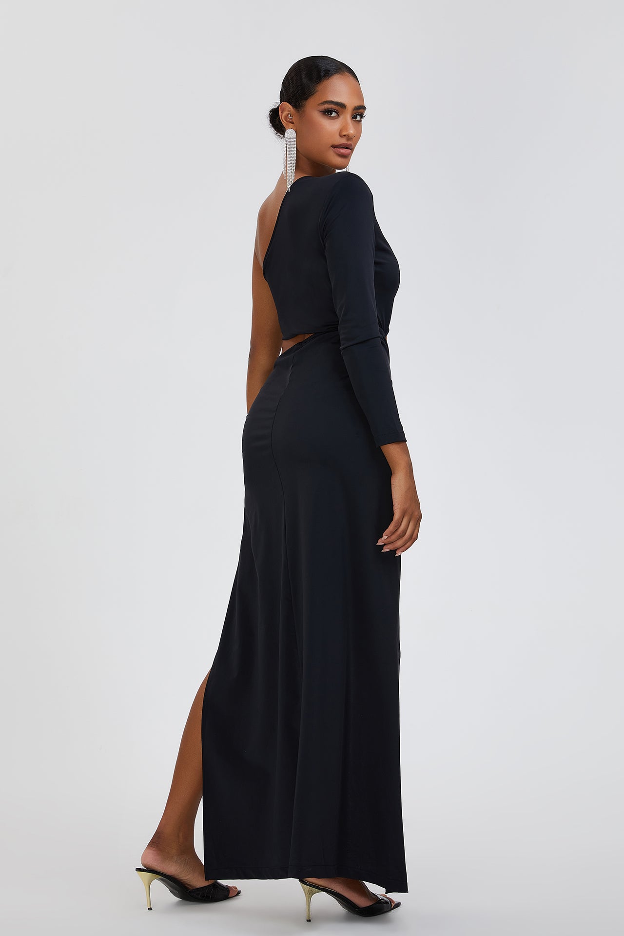 Aurora Maxi Dress-Black