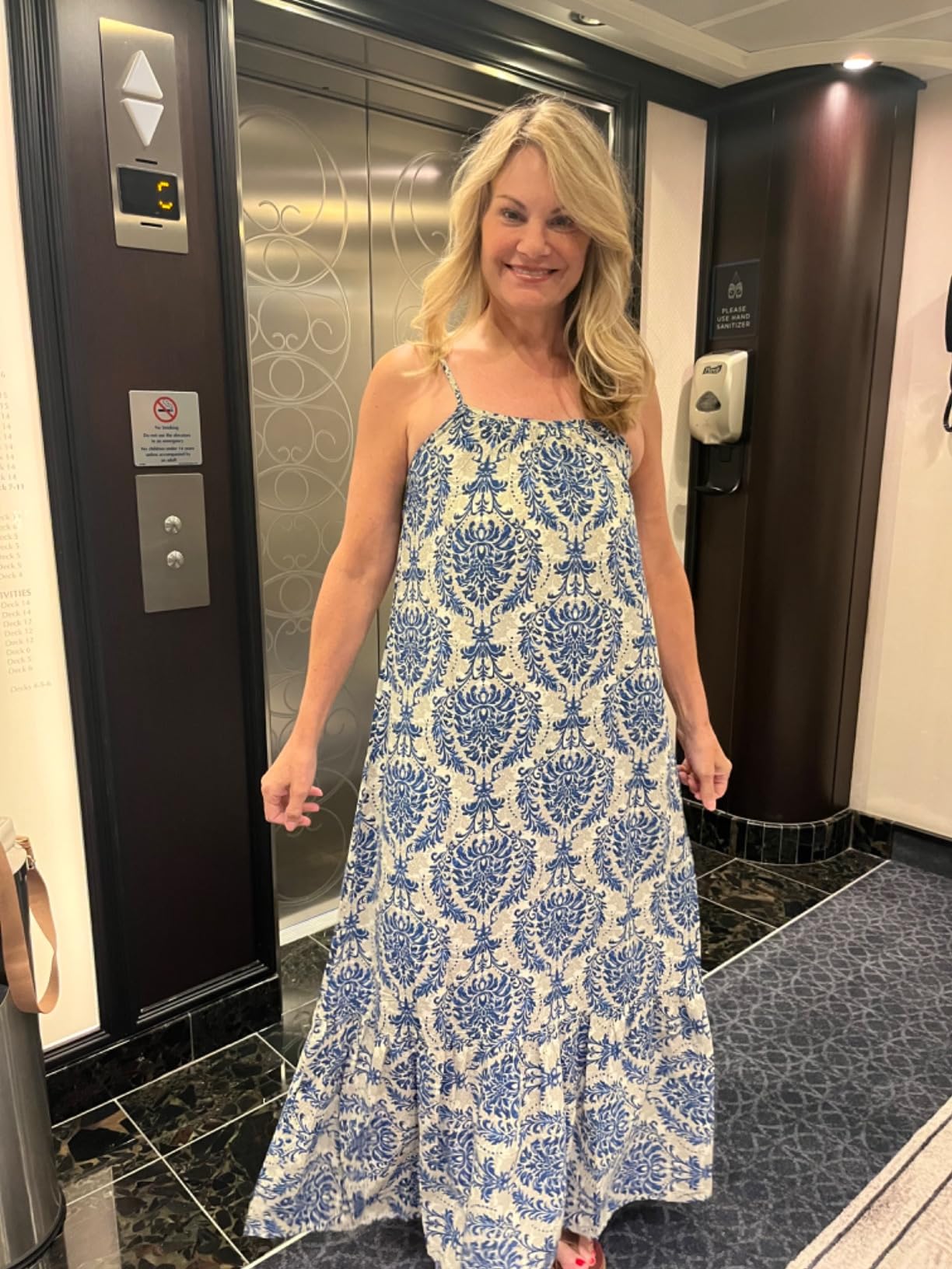 2025 Spaghetti Strap Round Neck Ruffled Ruffled Bohemian Maxi Dress (Buy 2 Free Shipping)