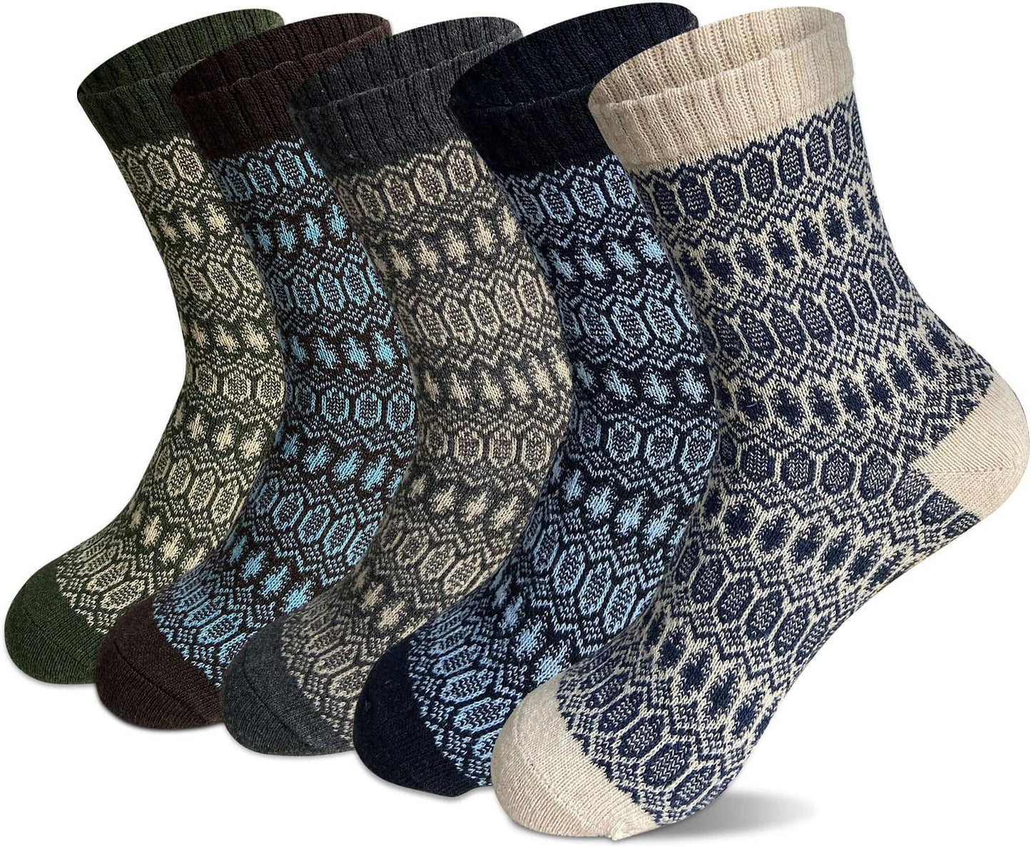 Women’s Winter Wool Socks - Warm, Cozy Christmas Gifts