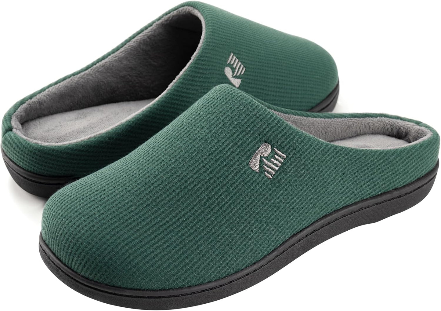 Two-Tone Memory Foam Slipper