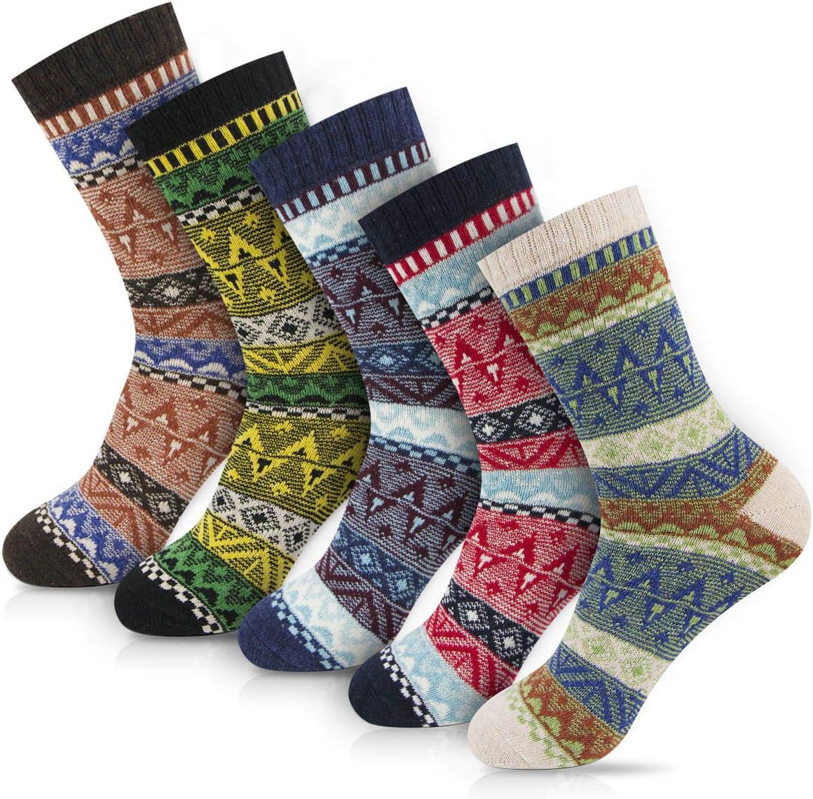 Women’s Winter Wool Socks - Warm, Cozy Christmas Gifts